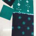 Sungudi cotton hand-bandhini print churidar material wheel design - Image 4