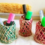 Pulicat (Pazhaverkadu) Palm Leaf Pen Stand