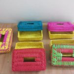 Pulicat (Pazhaverkadu) Palm Leaf Tissue Box - Image 2