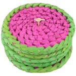 Pulicat (Pazhaverkadu) Palm Leaf Coasters, set of 4 - Image 4