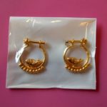 Chidambaram Covering - Gold Plated (micro) Earrings, Combo of 3 - Image 3