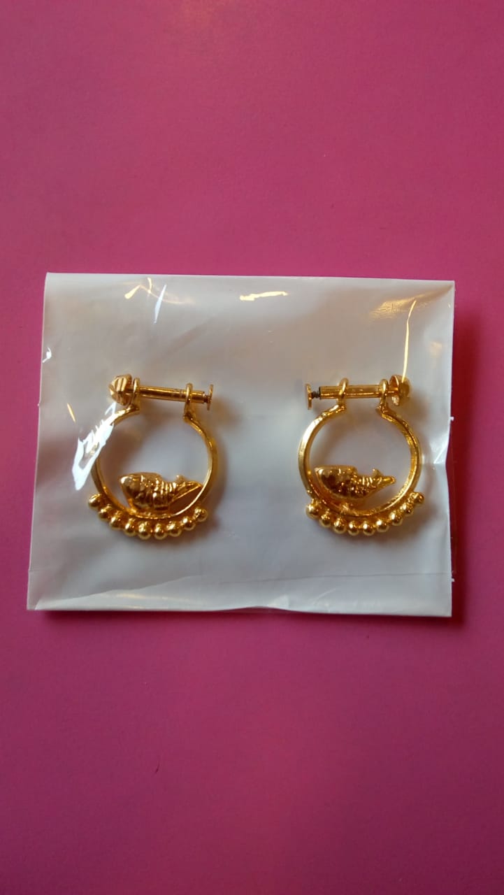 Bhumi Golden Bell Mallow Budding Earrings – GIVA Jewellery