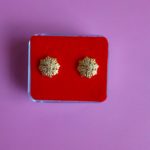 Chidambaram Covering - Gold Plated (micro) Earrings, Combo of 3 - Image 2