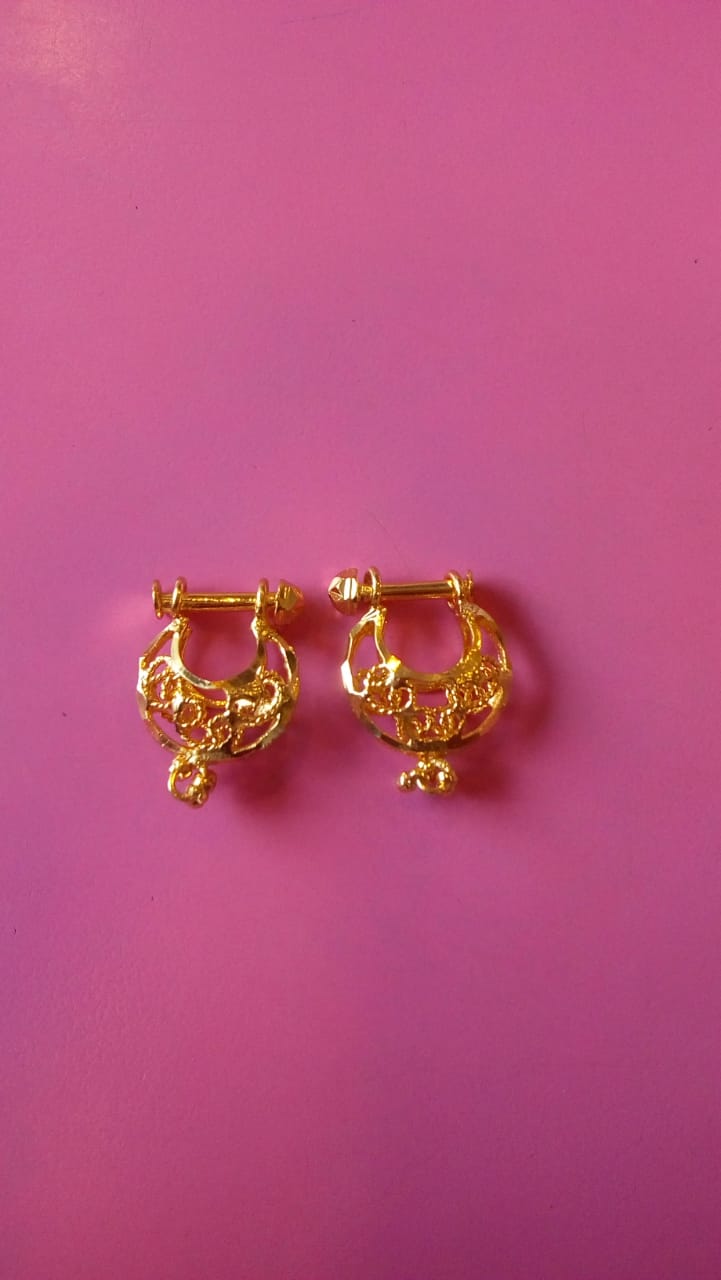 Gold Earrings for Women | Gold earrings for women, Mens sterling silver  necklace, Indian gold jewellery design