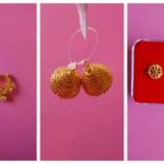 Chidambaram Covering - Gold Plated (micro) Earrings, Combo of 3