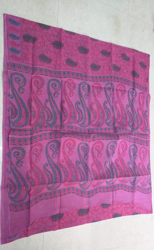 Hand-dyeing & hand-printed Sungudi cotton sarees - Image 3