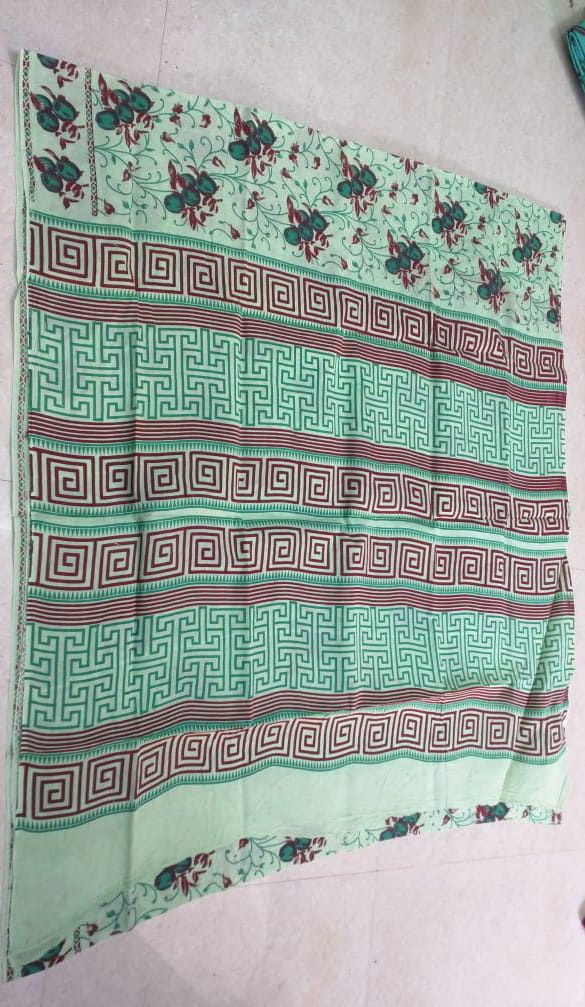 Hand-dyeing & hand-printed Sungudi cotton sarees - Image 2