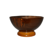 Ambasamudram Coconut Shell Agarbathi Stand Wooden Incense Holder Set - Image 2