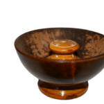 Ambasamudram Coconut Shell Agarbathi Stand Wooden Incense Holder Set