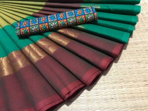 Jakkampatti 80 Count pure Chettinad Cotton Sarees