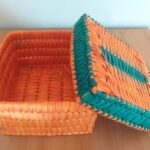 Pulicat (Pazhaverkadu) Palm leaf Square Box
