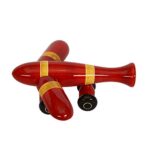 Channapatna Wooden Aeroplane Toy - Image 4