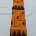 Chinnalapatti Sungudi Double side zari border hand-dyed hand-printed cotton sarees - Image 4