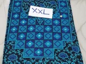 Dhalavaipuram Women's Designer embroidery Mirror work Cotton Nighty