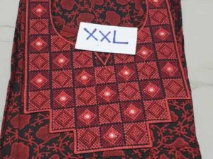Dhalavaipuram Women's Designer embroidery Mirror work Cotton Nighty