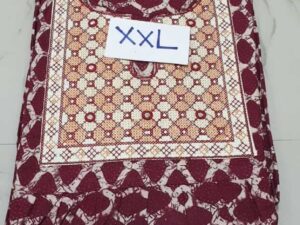 Dhalavaipuram Women's Designer embroidery Mirror work Cotton Nighty