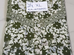Dhalavaipuram Women's Swasthik Kalamkari Cotton Nighty
