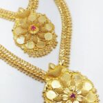 Chidambaram Covering Gold Plated Haram