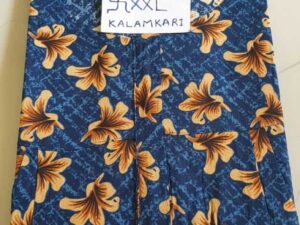 Dhalavaipuram Women's Swasthik Kalamkari Cotton Nighty