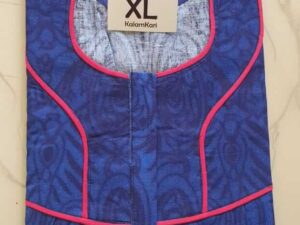 Dhalavaipuram Women's Swasthik Kalamkari Cotton Nighty