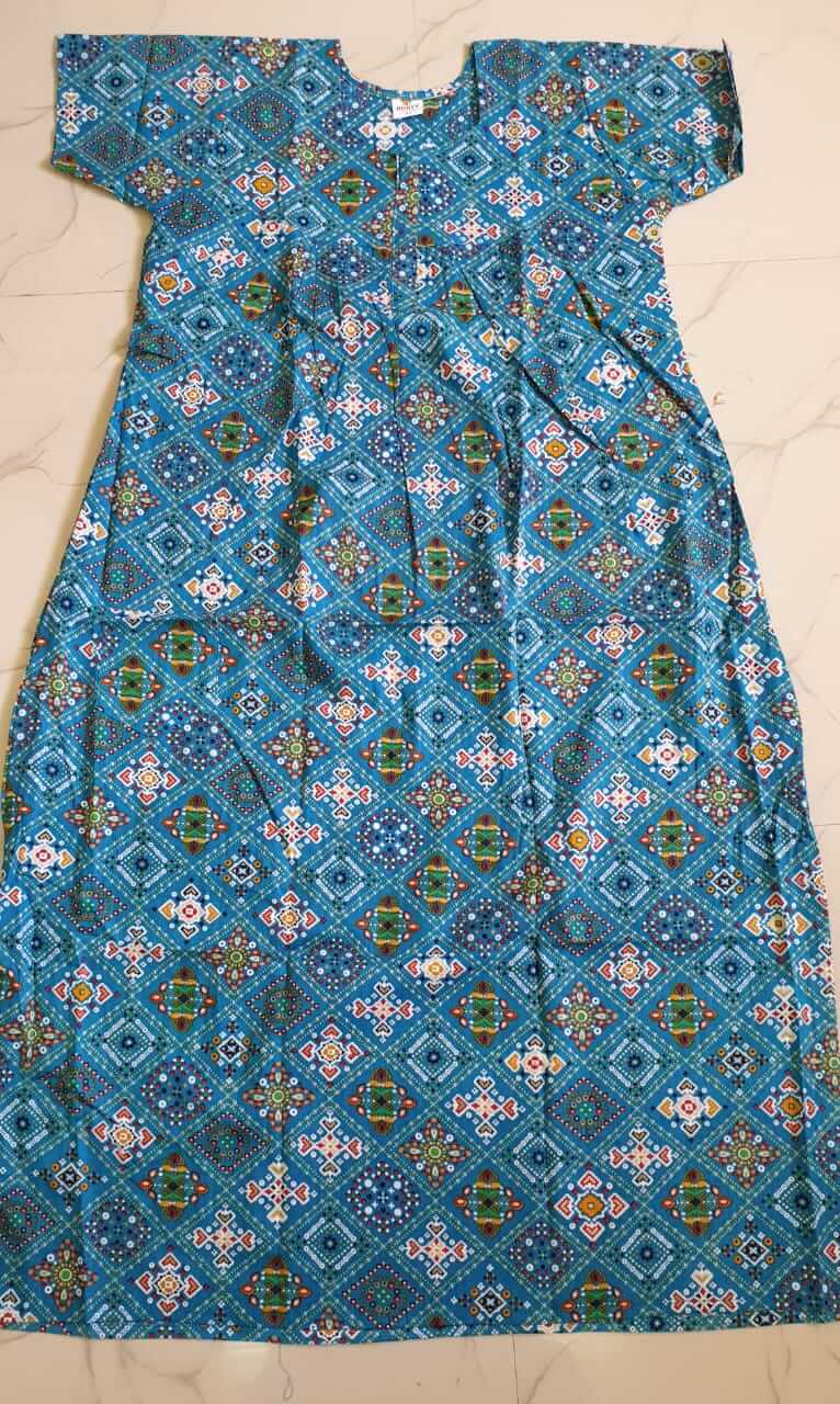 Kalamkari best sale nighty design