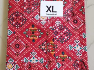 Dhalavaipuram Women's Swasthik Kalamkari Cotton Nighty