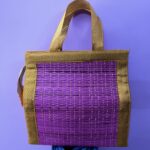 Pappireddipatti Korai Hand Bag / Tambulam Bag with Zip Type - Image 2