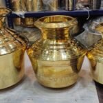 Kunnathur Sathram Icc Yellow Brass Kudam