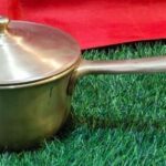 Kunnathur Sathram Bronze sauce pan with lid - Image 2