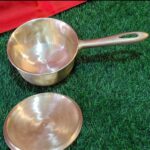 Kunnathur Sathram Bronze sauce pan with lid