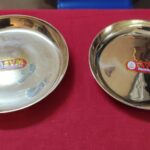 Kunnathur Sathram Bronze food plate