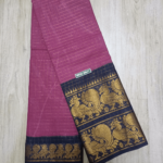 Chinnalapatti Sungudi Double border gold zari check soft cotton sarees - Image 3