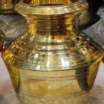 Kunnathur Sathram Icc Yellow Brass Kudam - Image 3